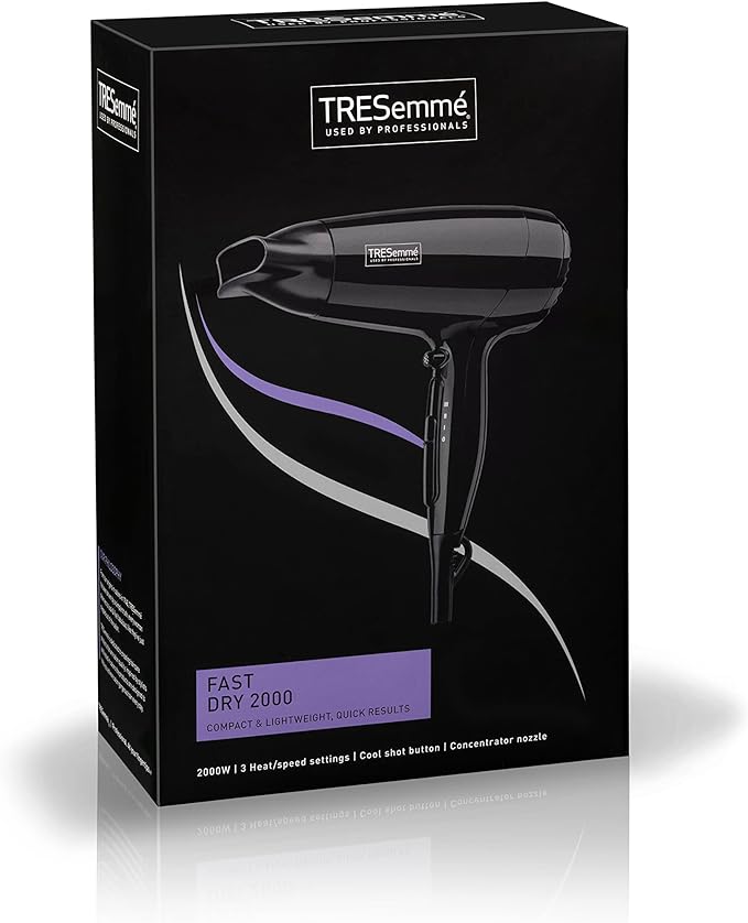 Tresemme Used By Professionals Compact Dryer 2000 Black