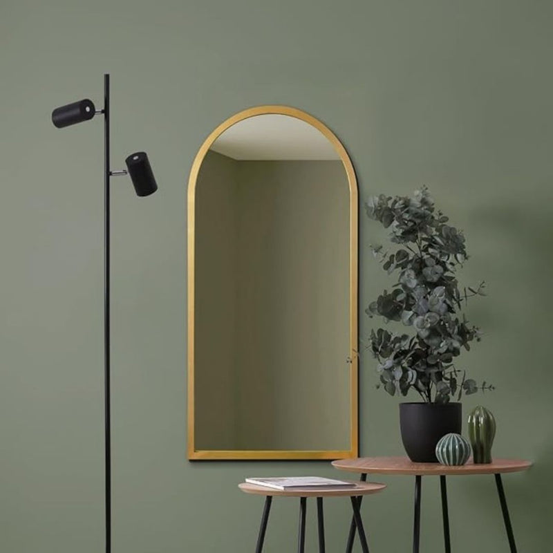 Modern arched wall mirror