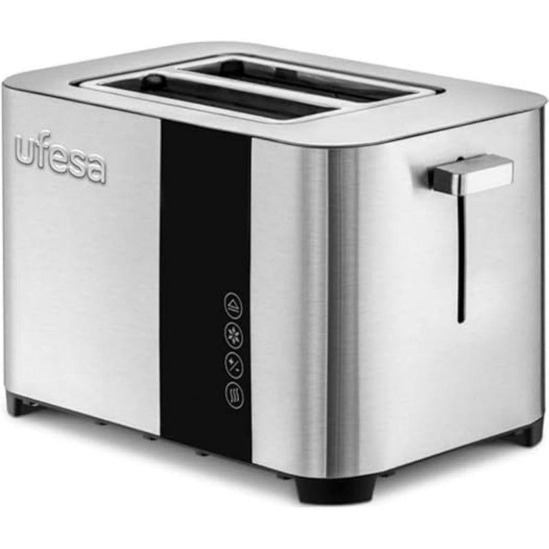 Ufesa Duo Delux Stainless Steel Toaster with Digital Screen