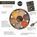 Indian Spice Tin With 9 Spices