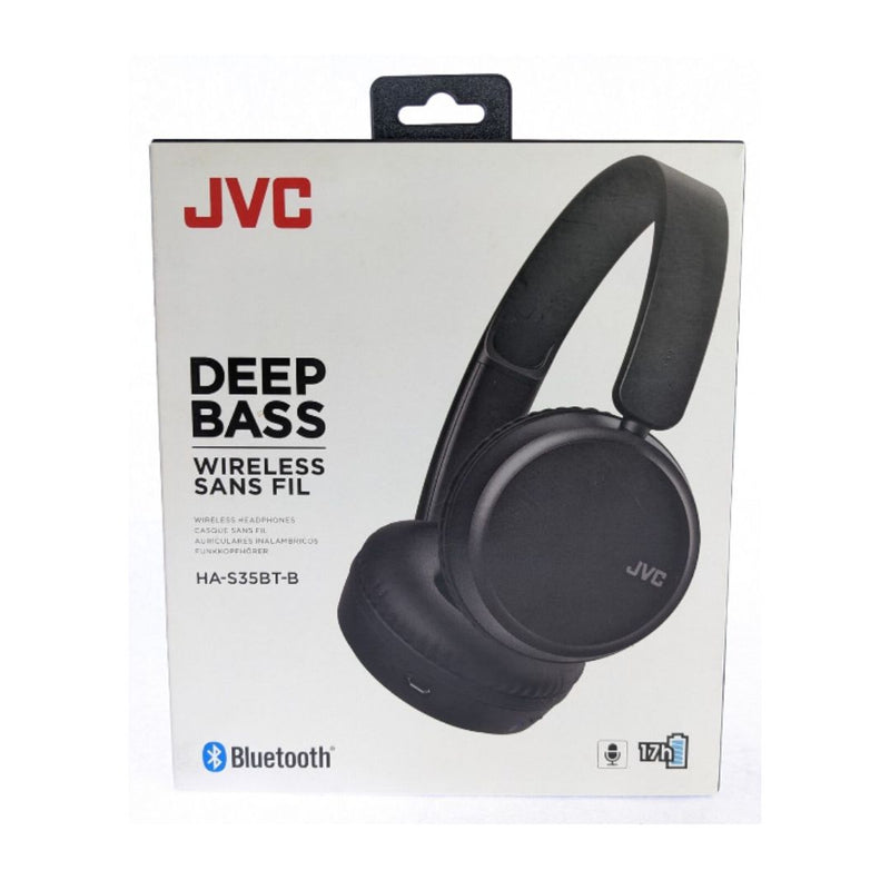 JVC Deep Bass Wireless HA-S35BT-B