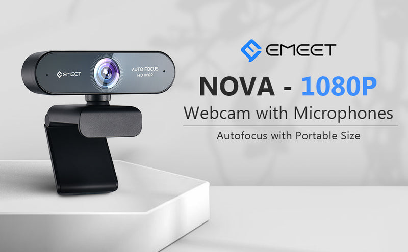 Emeet Nova 1080P Auto Focus Webcam