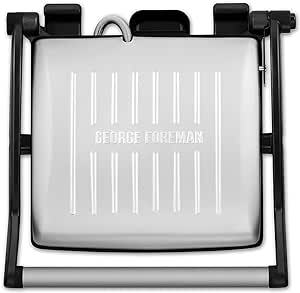 George Foreman Flexe Grill Medium White/Gray
