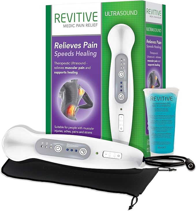 Revitive Medic Pain Relief Ultrasound Therapy  Relieves Pain Speeds Healing