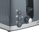 Russell Hobbs Honey Comb Grey 4 Slice  Toaster