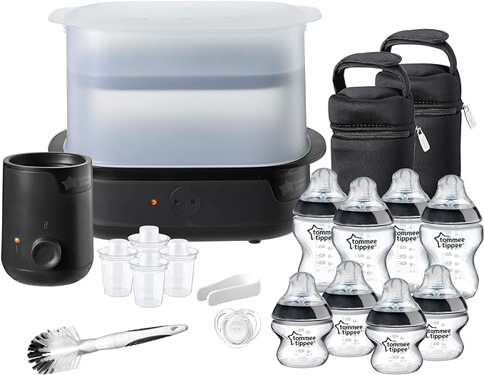 Tomme Tippee Closer to Nature Complete feeding set Black