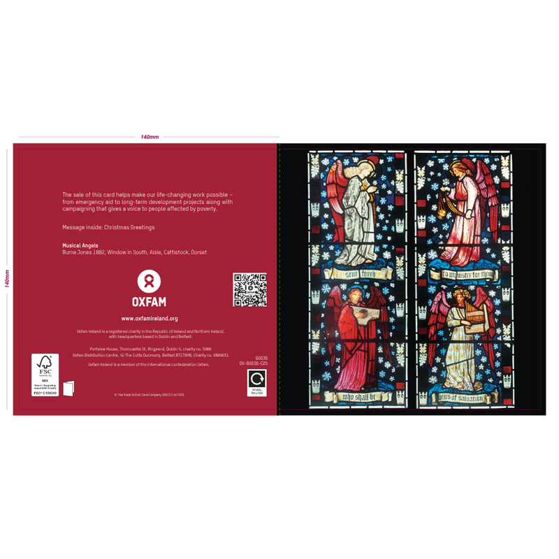 Stain Glass Religious - Christmas Cards