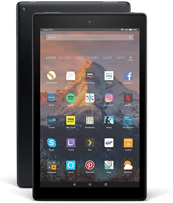 Fire HD10 Tablet with alexa 64gb